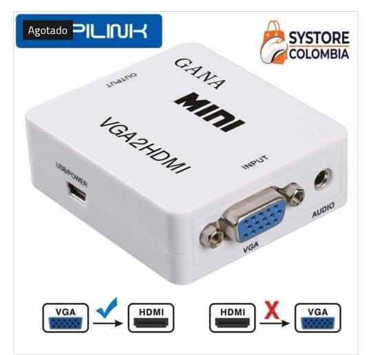 CONVERTIDOR multifuncional VGA / HDMI